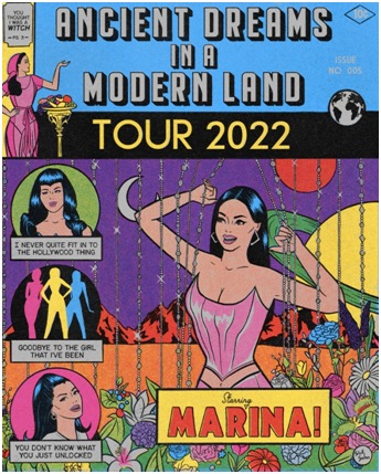 marina tour 2022 uk